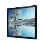 Tek Ağaç Ve Gelincik | Kanvas Tablo | Cam Tablo | Mdf Tablo | A20548 - Görsel 3