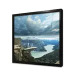 Yüksek Dağ | Kanvas Tablo | Cam Tablo | Mdf Tablo | A20731 - Görsel 3