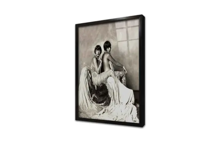 Dolly Sisters | Kanvas Tablo | Cam Tablo | Mdf Tablo | A22044 - Görsel 3