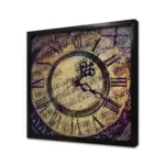 Akrep Ve Yelkovan Obje | Kanvas Tablo | Cam Tablo | Mdf Tablo | A23015 - Görsel 3