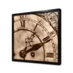 Akrep Ve Yelkovan Obje | Kanvas Tablo | Cam Tablo | Mdf Tablo | A23148 - Görsel 3