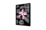 Spa Taşları Ve Orkide | Kanvas Tablo | Cam Tablo | Mdf Tablo | A23159 - Görsel 3