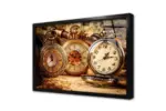 Saat | Kanvas Tablo | Cam Tablo | Mdf Tablo | A23272 - Görsel 3