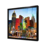 Las Vegas Özgürlük Heykeli | Kanvas Tablo | Cam Tablo | Mdf Tablo | A27097 - Görsel 3