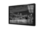 Siyah Beyaz New York | Kanvas Tablo | Cam Tablo | Mdf Tablo | A27146 - Görsel 3