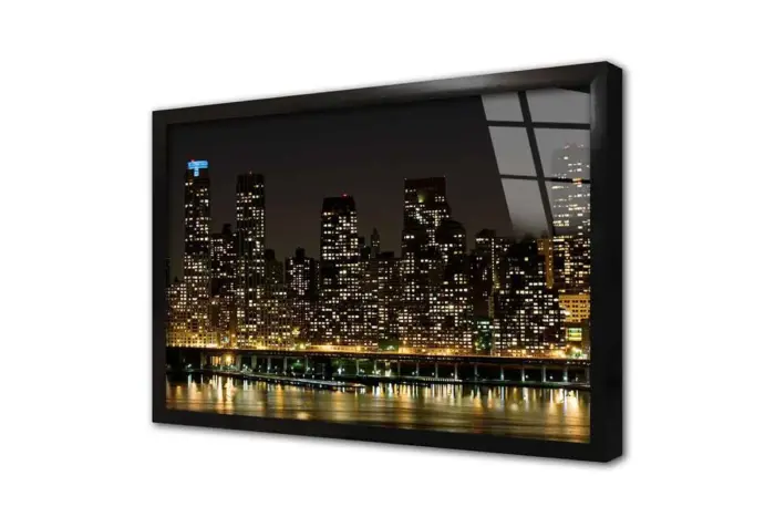 New York Gece | Kanvas Tablo | Cam Tablo | Mdf Tablo | A27162 - Görsel 3