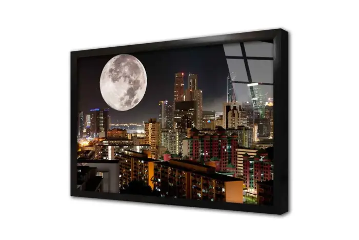 New York Gece | Kanvas Tablo | Cam Tablo | Mdf Tablo | A27172 - Görsel 3