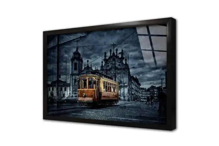 Gece Şehir Fotoğrafları | Kanvas Tablo | Cam Tablo | Mdf Tablo | A27335 - Görsel 3