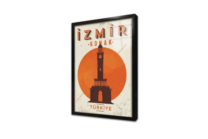 İzmir | Kanvas Tablo | Cam Tablo | Mdf Tablo | A27547 - Görsel 3