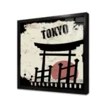 Tokyo | Kanvas Tablo | Cam Tablo | Mdf Tablo | A27551 - Görsel 3