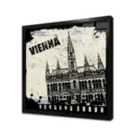 Viyana | Kanvas Tablo | Cam Tablo | Mdf Tablo | A27554 - Görsel 3