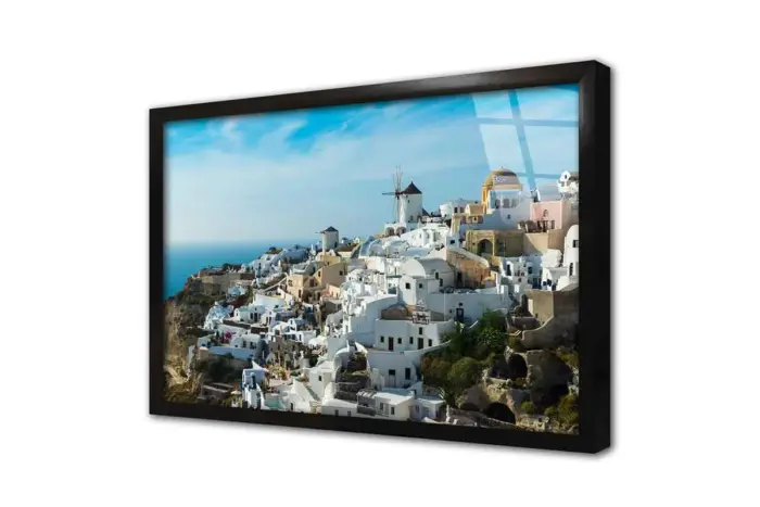 Santorini Adası | Kanvas Tablo | Cam Tablo | Mdf Tablo | A27563 - Görsel 3