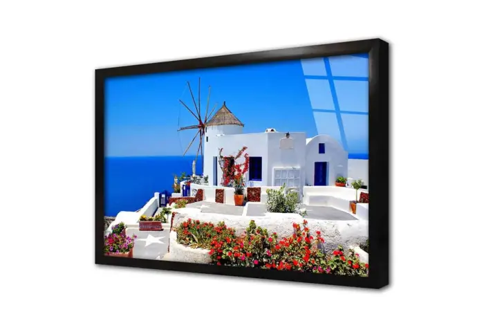Santorini Adası | Kanvas Tablo | Cam Tablo | Mdf Tablo | A27572 - Görsel 3