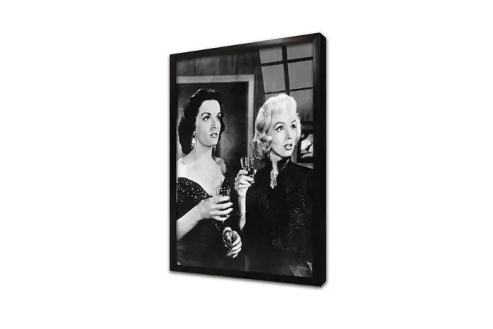 Siyah Beyaz Marilyn Monroe | Kanvas Tablo | Cam Tablo | Mdf Tablo | A31004 - Görsel 3
