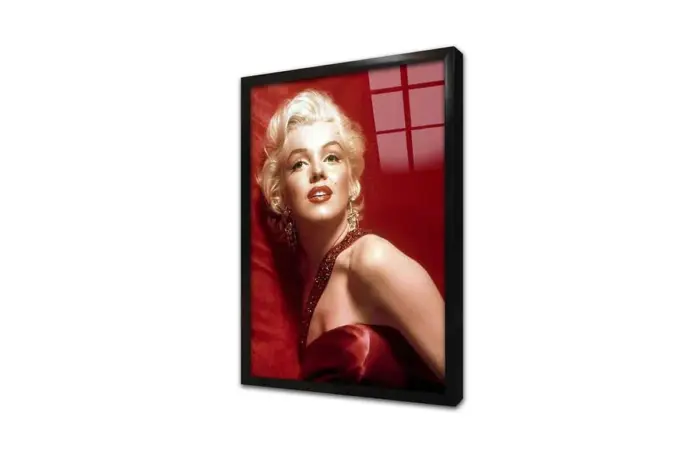 Renkli Marilyn Monroe | Kanvas Tablo | Cam Tablo | Mdf Tablo | A31016 - Görsel 3