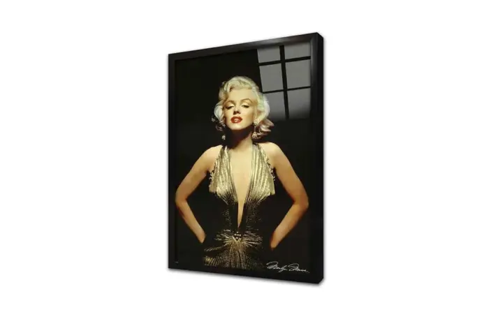 Renkli Marilyn Monroe | Kanvas Tablo | Cam Tablo | Mdf Tablo | A31019 - Görsel 3