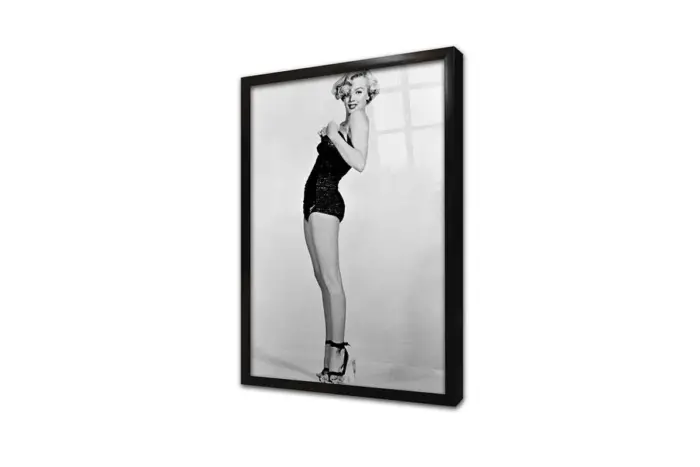 Siyah Beyaz Marilyn Monroe | Kanvas Tablo | Cam Tablo | Mdf Tablo | A31042 - Görsel 3