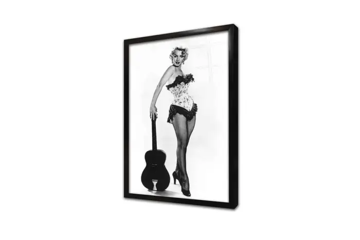 Siyah Beyaz Marilyn Monroe | Kanvas Tablo | Cam Tablo | Mdf Tablo | A31049 - Görsel 3
