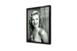 Siyah Beyaz Marilyn Monroe | Kanvas Tablo | Cam Tablo | Mdf Tablo | A31050 - Görsel 3