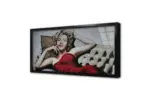 Siyah Beyaz Marilyn Monroe | Kanvas Tablo | Cam Tablo | Mdf Tablo | A31057 - Görsel 3