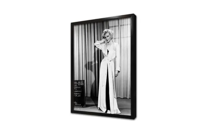 Siyah Beyaz Marilyn Monroe | Kanvas Tablo | Cam Tablo | Mdf Tablo | A31058 - Görsel 3