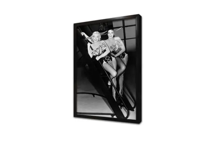 Siyah Beyaz Marilyn Monroe | Kanvas Tablo | Cam Tablo | Mdf Tablo | A31059 - Görsel 3