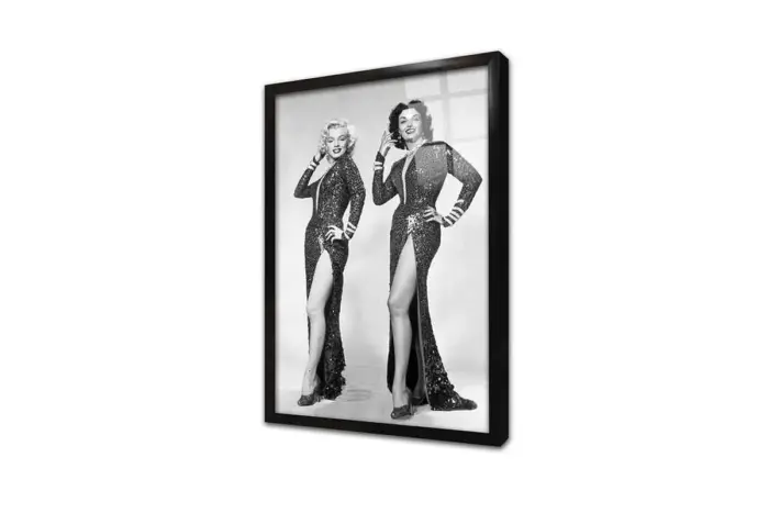 Siyah Beyaz Marilyn Monroe | Kanvas Tablo | Cam Tablo | Mdf Tablo | A31067 - Görsel 3
