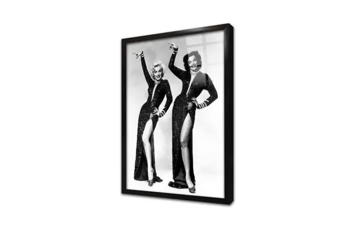 Siyah Beyaz Marilyn Monroe | Kanvas Tablo | Cam Tablo | Mdf Tablo | A31068 - Görsel 3