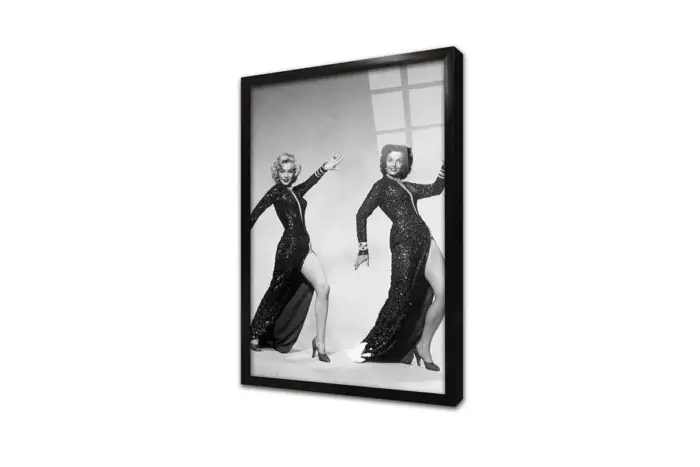 Siyah Beyaz Marilyn Monroe | Kanvas Tablo | Cam Tablo | Mdf Tablo | A31069 - Görsel 3