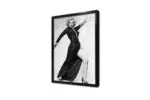 Siyah Beyaz Marilyn Monroe | Kanvas Tablo | Cam Tablo | Mdf Tablo | A31071 - Görsel 3