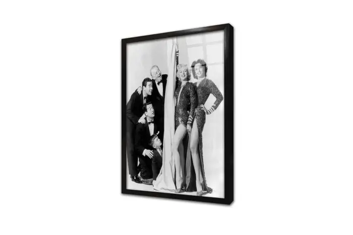 Siyah Beyaz Marilyn Monroe | Kanvas Tablo | Cam Tablo | Mdf Tablo | A31074 - Görsel 3
