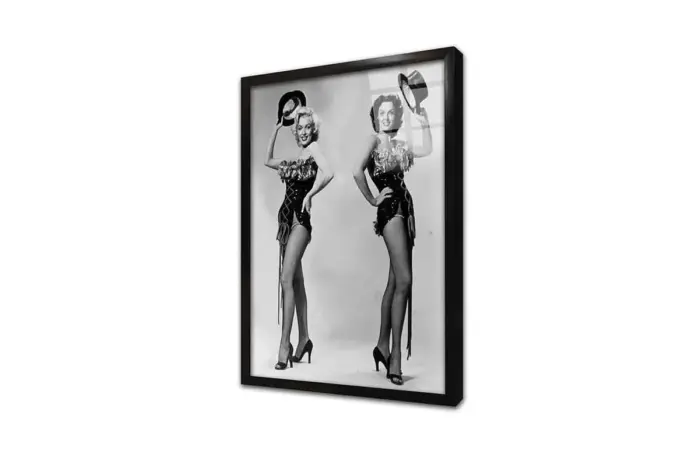Siyah Beyaz Marilyn Monroe | Kanvas Tablo | Cam Tablo | Mdf Tablo | A31078 - Görsel 3