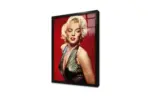 Renkli Marilyn Monroe | Kanvas Tablo | Cam Tablo | Mdf Tablo | A31085 - Görsel 3