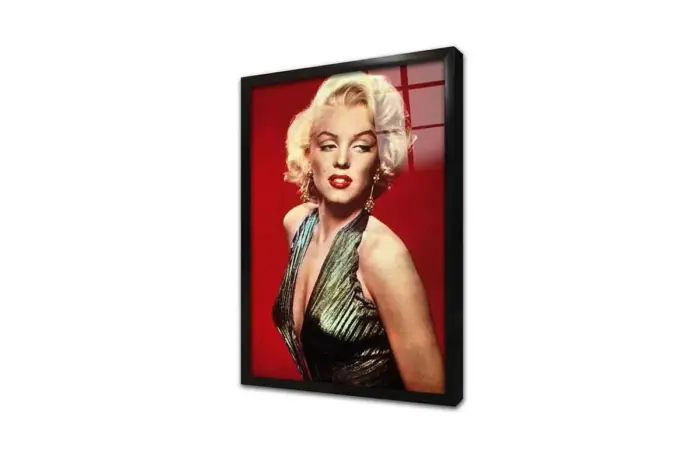 Renkli Marilyn Monroe | Kanvas Tablo | Cam Tablo | Mdf Tablo | A31085 - Görsel 3