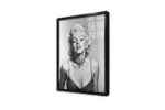 Siyah Beyaz Marilyn Monroe | Kanvas Tablo | Cam Tablo | Mdf Tablo | A31089 - Görsel 3