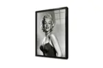 Siyah Beyaz Marilyn Monroe | Kanvas Tablo | Cam Tablo | Mdf Tablo | A31091 - Görsel 3