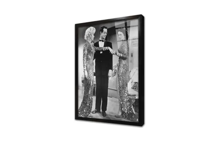 Siyah Beyaz Marilyn Monroe | Kanvas Tablo | Cam Tablo | Mdf Tablo | A31096 - Görsel 3