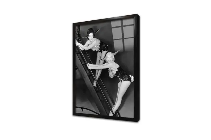 Siyah Beyaz Marilyn Monroe | Kanvas Tablo | Cam Tablo | Mdf Tablo | A31099 - Görsel 3