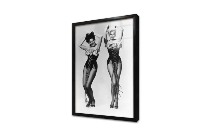 Siyah Beyaz Marilyn Monroe | Kanvas Tablo | Cam Tablo | Mdf Tablo | A31100 - Görsel 3