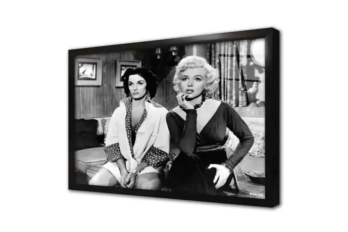 Siyah Beyaz Marilyn Monroe | Kanvas Tablo | Cam Tablo | Mdf Tablo | A31101 - Görsel 3
