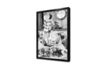 Siyah Beyaz Marilyn Monroe | Kanvas Tablo | Cam Tablo | Mdf Tablo | A31102 - Görsel 3