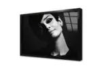 Siyah Beyaz Audrey Hepburn | Kanvas Tablo | Cam Tablo | Mdf Tablo | A31136 - Görsel 3