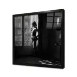 Pencere Önünde Brigitte Bardot | Kanvas Tablo | Cam Tablo | Mdf Tablo | A31141 - Görsel 3