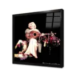 Siyah Beyaz Marilyn Monroe | Kanvas Tablo | Cam Tablo | Mdf Tablo | A31197 - Görsel 3