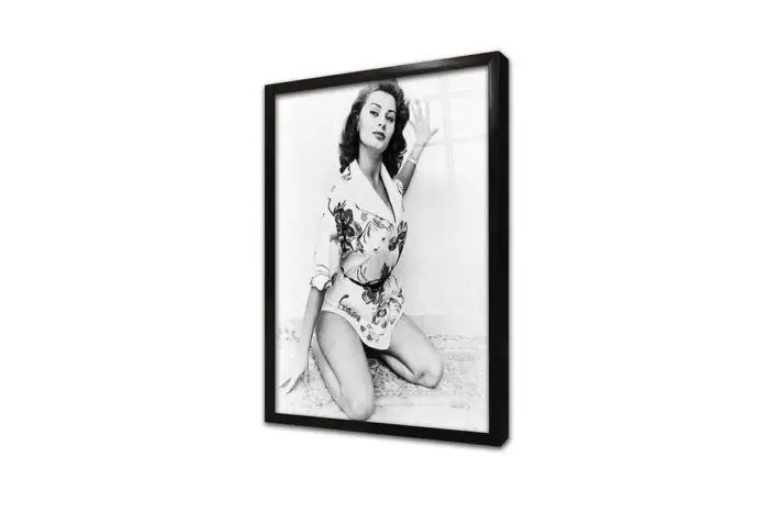 Sophia Loren | Kanvas Tablo | Cam Tablo | Mdf Tablo | A31216 - Görsel 3