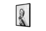 Marilyn Monroe Siyah Beyaz | Kanvas Tablo | Cam Tablo | Mdf Tablo | A31265 - Görsel 3