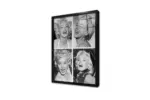 Beyaz Gecelikle Marilyn Monroe | Kanvas Tablo | Cam Tablo | Mdf Tablo | A31273 - Görsel 3