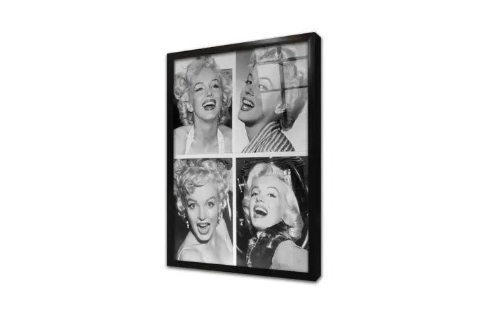 Beyaz Gecelikle Marilyn Monroe | Kanvas Tablo | Cam Tablo | Mdf Tablo | A31273 - Görsel 3