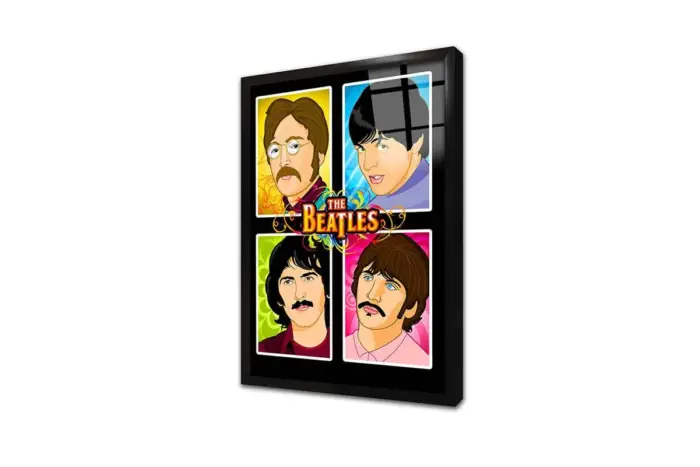 The Beatles Grubu Üyeleri | Kanvas Tablo | Cam Tablo | Mdf Tablo | A31277 - Görsel 3