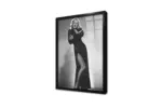Marilyn Monroe Siyah Kıyafetiyle | Kanvas Tablo | Cam Tablo | Mdf Tablo | A31290 - Görsel 3